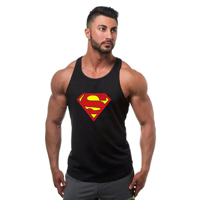 Men's Cotton Sports Vest for Travel and Gym Wear